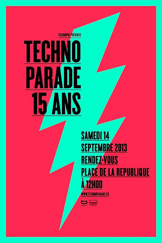 La Techno Parade samedi 14 septembre 2013