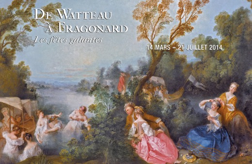 Exposition de Watteau à Fragonard, les fête galantes au Musée Jacquemart-André du 14 mars au 21 juin 2014