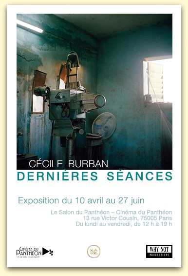 Exposition Dernières séances de Cécile Burban au Salon du Panthéon du 10 avril au 27 juin 2014