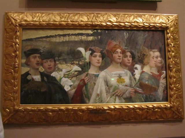 L’équipe des Grands Hommes visite l’exposition Paris 1900 au Petit Palais