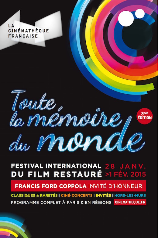 Toute la mémoire du monde, le festival international du film restauré du 28 janvier au 1er février 2015
