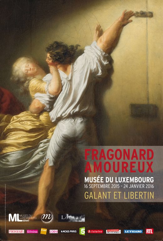 Exposition Fragonard amoureux au Musée du Luxembourg du 16 septembre 2015 au 24 janvier 2016