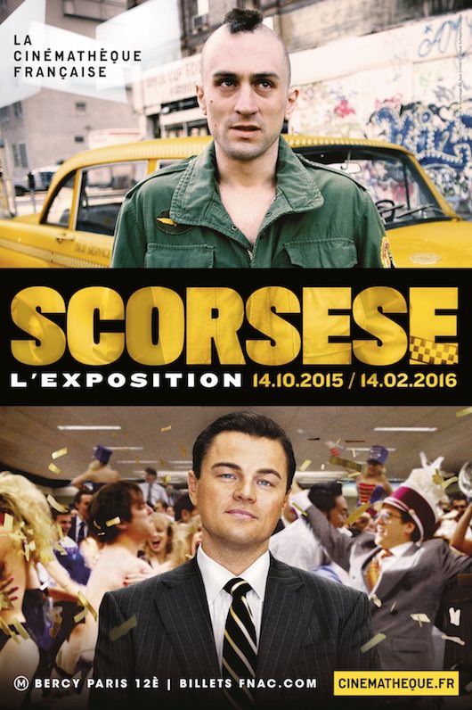 Exposition Martin Scorsese à la Cinémathèque française du 14 octobre 2015 au 14 février 2016