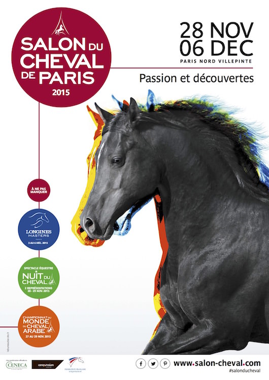 Le Salon du Cheval au Parc des Expositions du 28 novembre au 6 décembre 2015