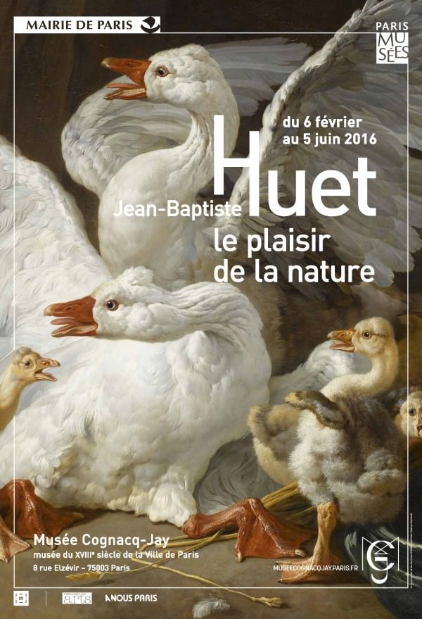 Exposition Jean-Baptiste Huet au Musée Cognacq-Jay du 6 février au 5 juin 2016