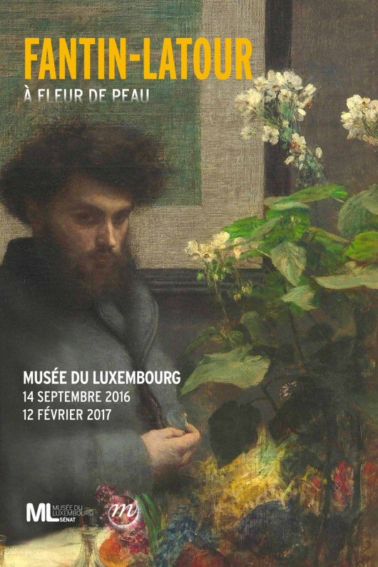Exposition Fantin-Latour - À fleur de peau au Musée du Luxembourg du 14 septembre 2016 au 12 février 2017