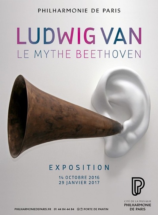 Exposition Ludwig van - le mythe Beethoven à la Philharmonie de Paris jusqu'au 29 janvier 2017