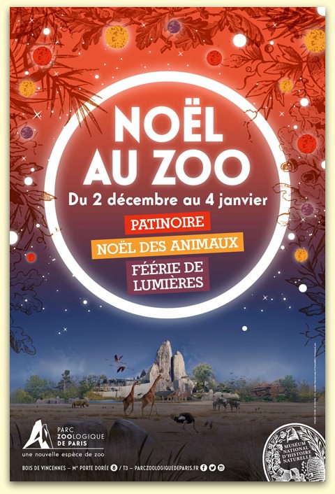 Noël au Zoo de Paris jusqu'au 4 janvier 2017