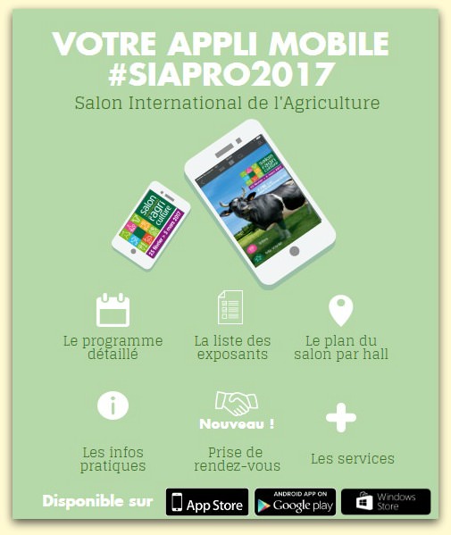 Le Salon de l'Agriculture à la Porte de Versailles du 25 février au 5 mars 2017