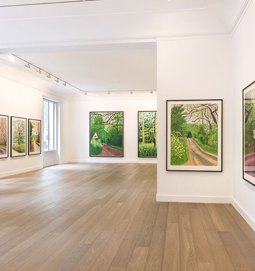 Exposition The Yosemite Suite de David Hockney à la Galerie Lelong jusqu'au 13 juillet 2017