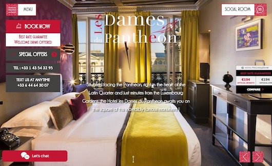 Hôtel les Dames du Panthéon **** book on our website for the best rate guaranteed!