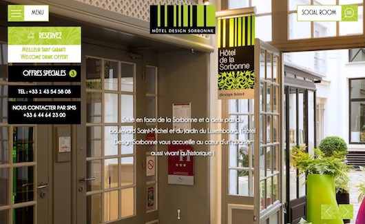 Hôtel Design Sorbonne *** réservez sur notre site web pour le meilleur tarif garanti !