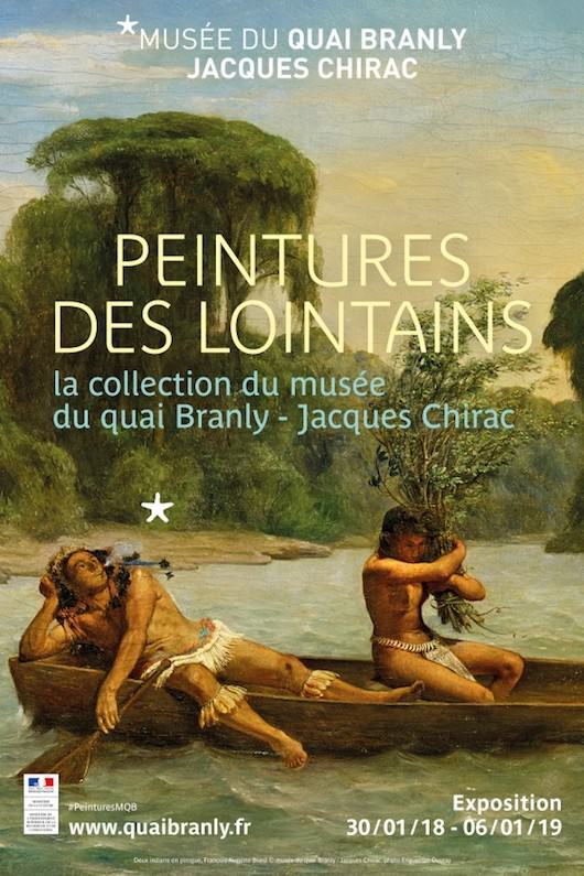 Exposition Peintures des lointains au Musée du Quai Branly du 30 janvier au 28 octobre 2018