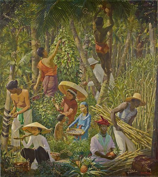 Exposition Peintures des lointains au Musée du Quai Branly du 30 janvier au 28 octobre 2018