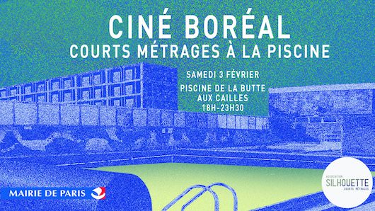 Ciné Boréal | Courts métrages à la Piscine samedi 3 février à la Piscine de la Butte aux Cailles