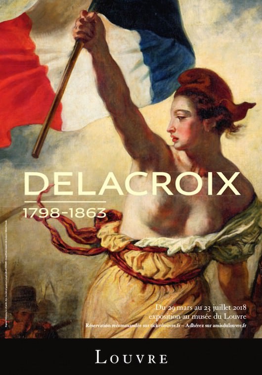 Exposition Delacroix au Louvre du 29 mars au 23 Juillet 2018