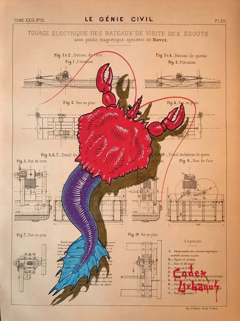 Exposition Codex Urbanus Légendes souterraines au Musée des égouts du 2 au 30 juin 2018