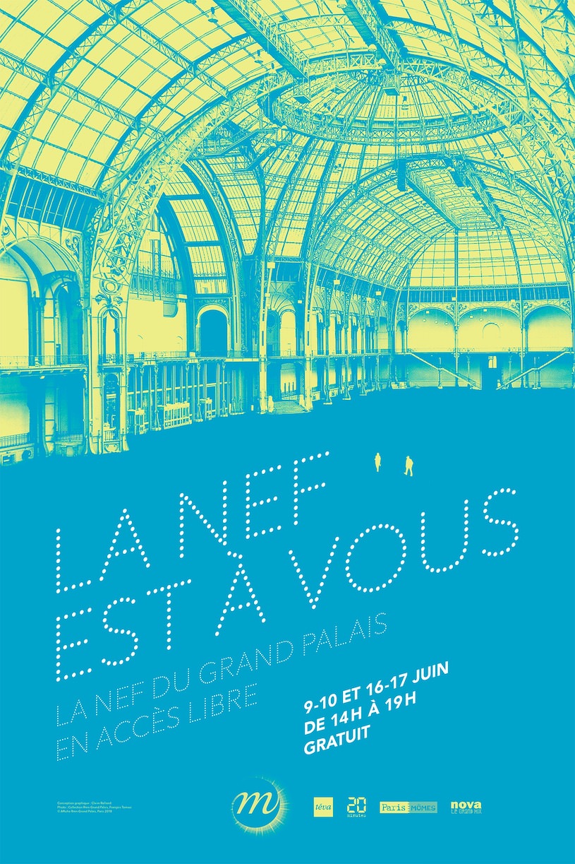 La Nef est à vous au Grand Palais le 9, 10, 16 & 17 juin 2018