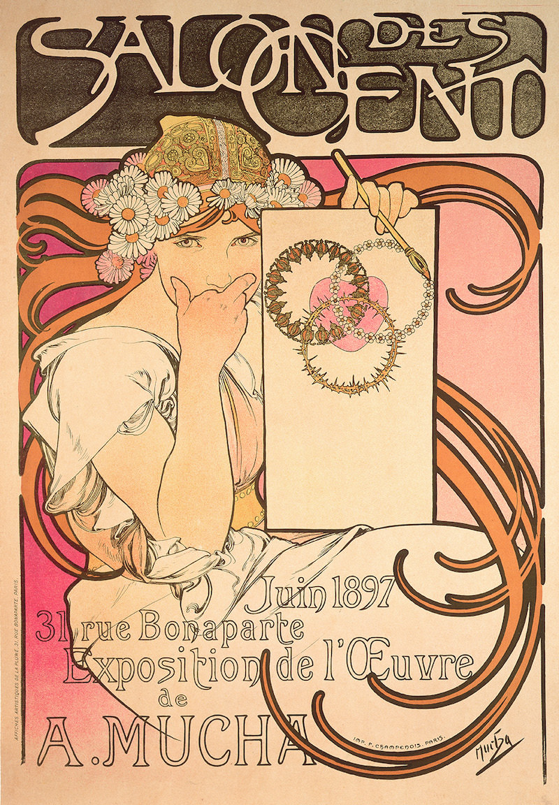 Exposition Alphonse Mucha au Musée du Luxembourg du 12 septembre 2018 au 27 janvier 2019 