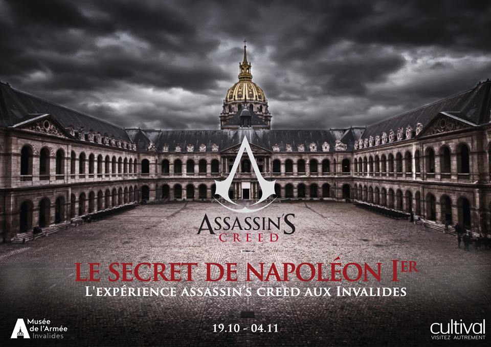 L'expérience Assassin's Creed aux Invalides jusqu'au 4 novembre 2018