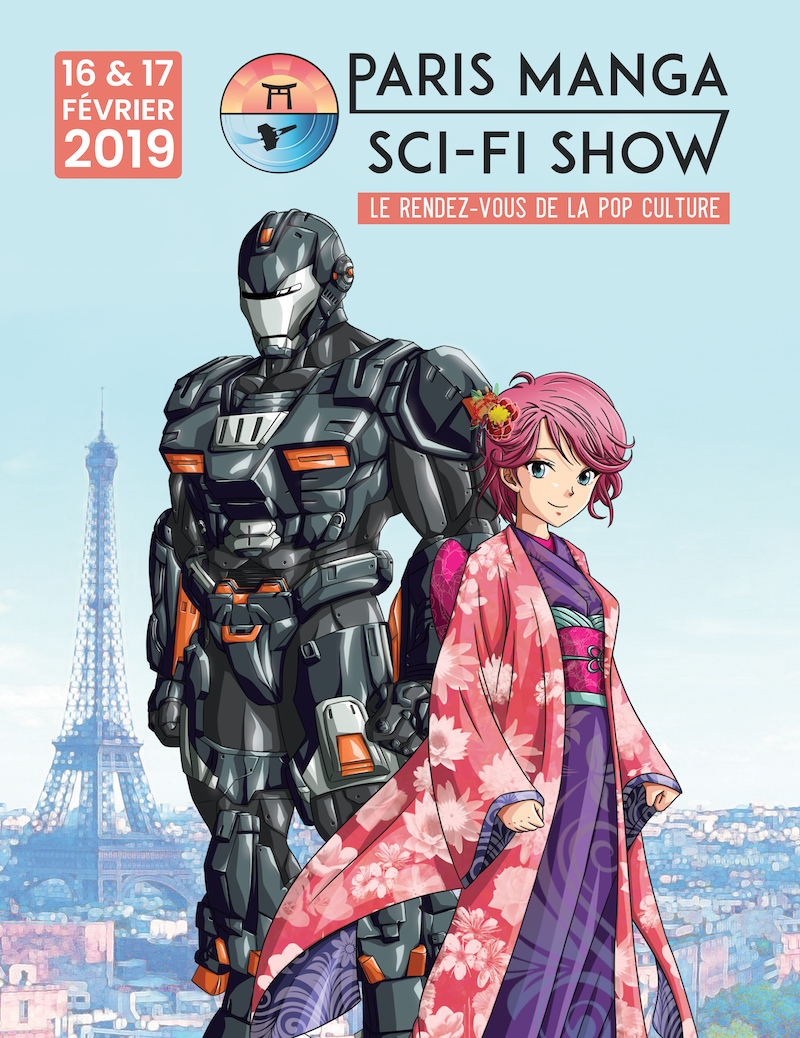 Paris Manga & Sci-Fi Show à la Porte de Versailles le 16 & 17 février 2019