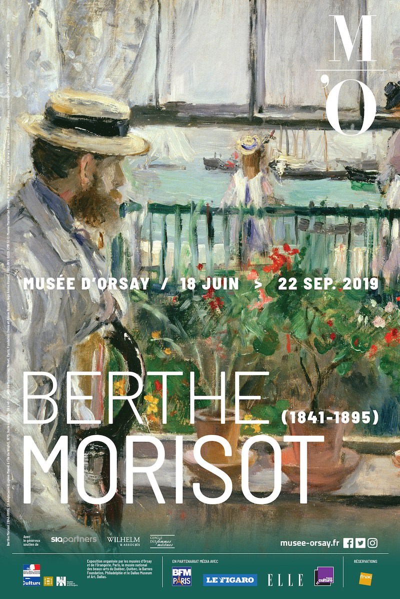 Exposition Berthe Morisot au Musée d'Orsay du 18 juin au 22 septembre 2019