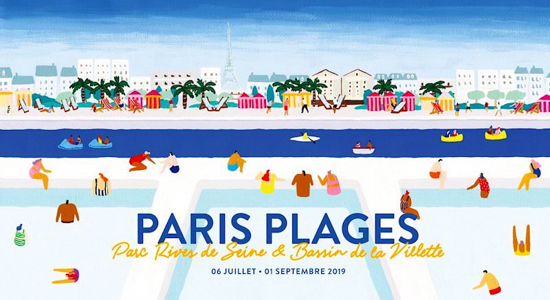 Paris Plages du 6 juillet au 1 septembre 2019
