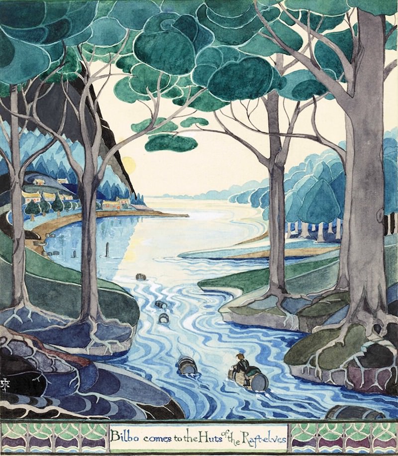 Exposition Tolkien, voyage en Terre du Milieu à la BNF du 22 octobre 2019 au 16 février 2020