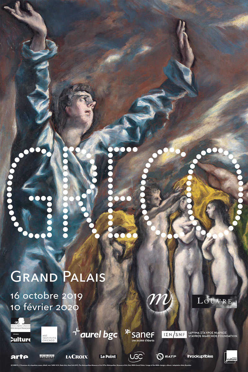 Rétrospective Greco au Grand Palais du 16 octobre 2019 au 10 février 2020