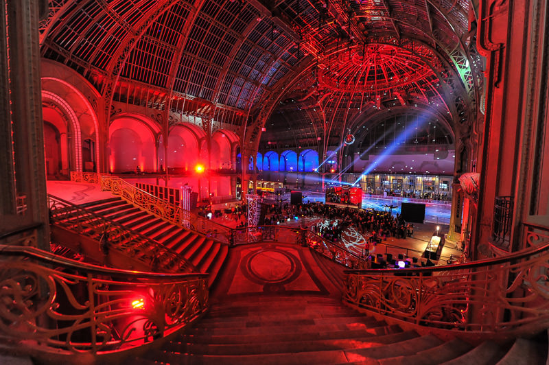 Le Grand Palais des Glaces - a giant ice rink at the Grand Palais, 13th December 2019 - 8th January 2020