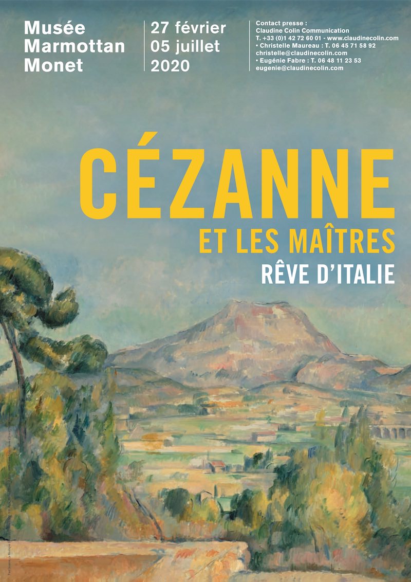 Exposition Cézanne et les maîtres. Rêve d’Italie au Musée Marmottan du 27 février au 5 juillet 2020
