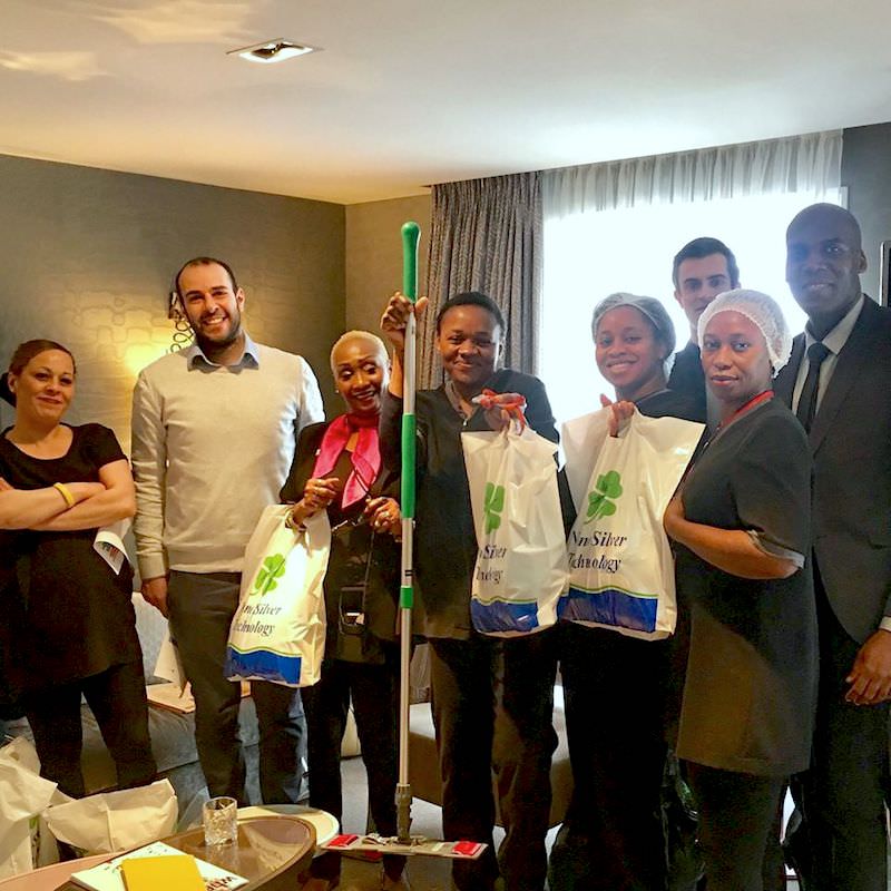 Hotel Baume adopts the Raypath method of eco-friendly cleaning