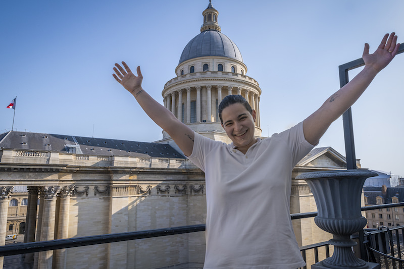 Shooting Julia Sedefdjian à l'Hôtel des Grands Hommes