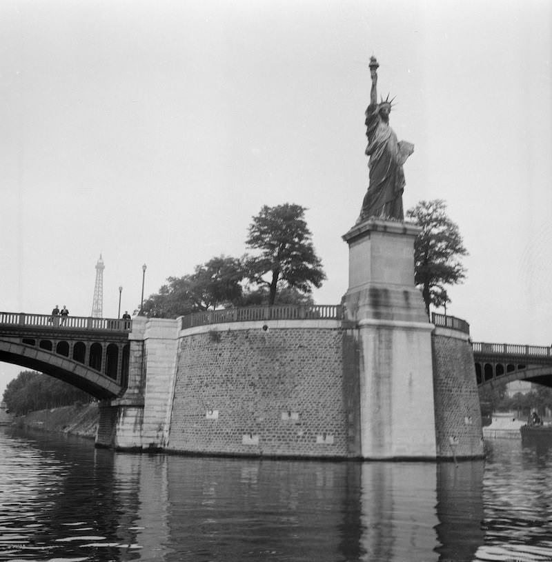 Frihetsgudinnan vid Seine