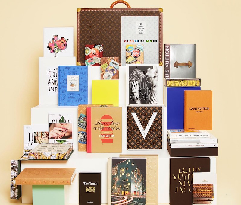 Louis Vuitton pop-up bookstore at the Grand Palais in Paris from