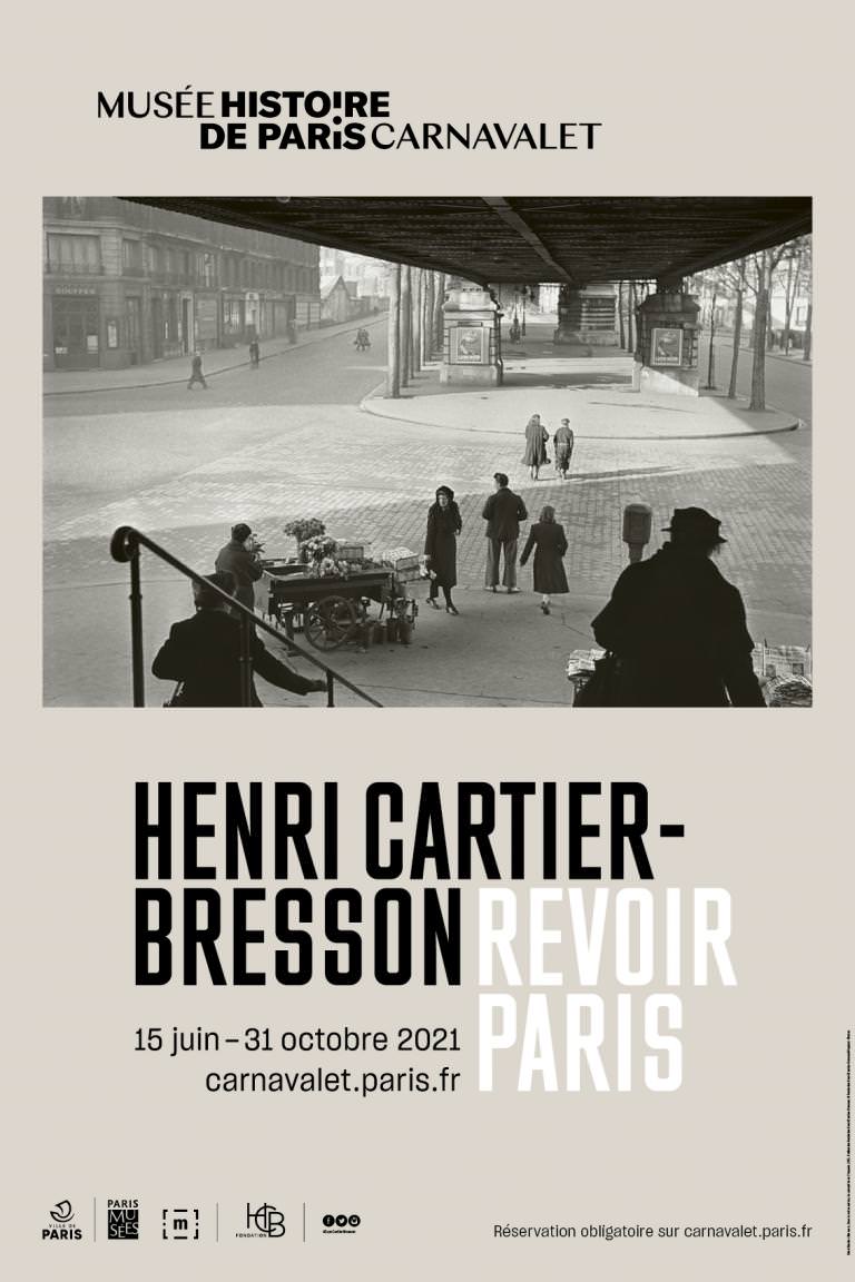 Exposition Henri Cartier-Bresson - Revoir Paris au Musée Carnavalet du 15 juin au 31 octobre 2021