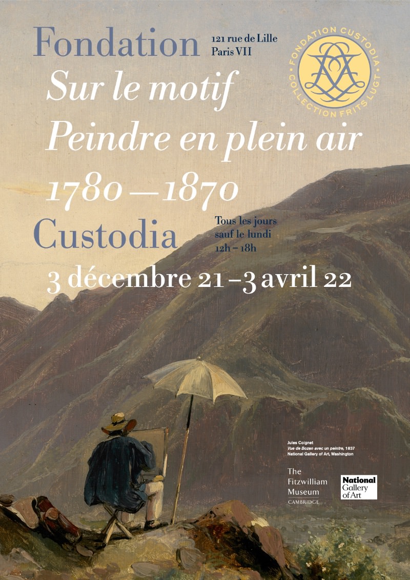 Exposition Sur le motif - Peindre en plein air 1780-1870 à la Fondation Custodia jusqu'au 3 avril 2022