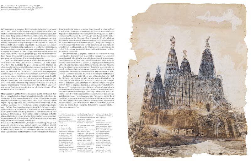 Catalogue de l'exposition Gaudí au Musée d'Orsay du 12 avril au 17 juillet 2022