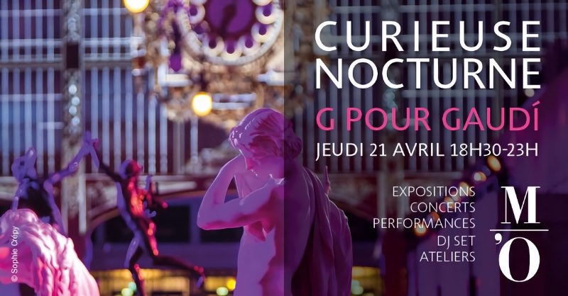 Exposition Gaudí au Musée d'Orsay du 12 avril au 17 juillet 2022