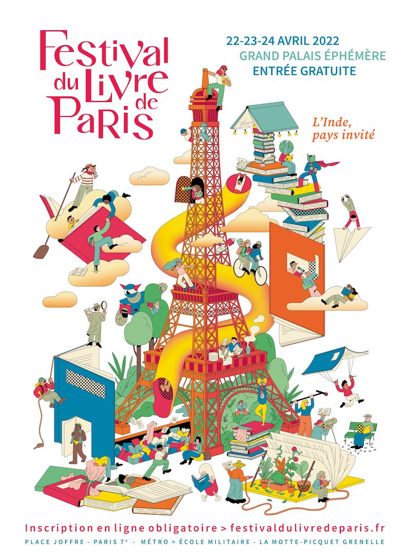 Le Festival du Livre de Paris au Grand Palais Éphémère du 22 au 24 avril 2022