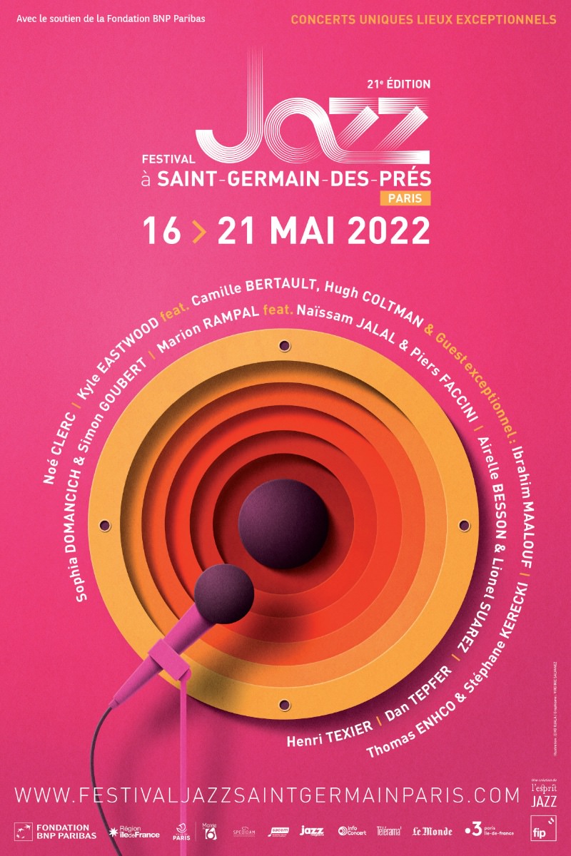 Festival Jazz à Saint-Germain-des-Prés jusqu'au 21 mai 2022