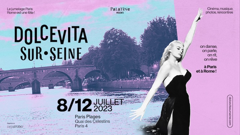 Festival Dolcevita-sur-Seine jusqu'au 12 juillet 2023