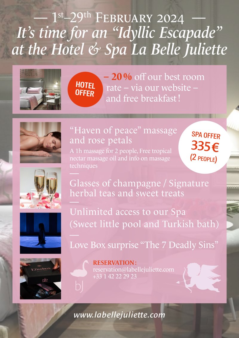 Make your Valentine's Day 2024 memorable with a stay at one of our hotels!