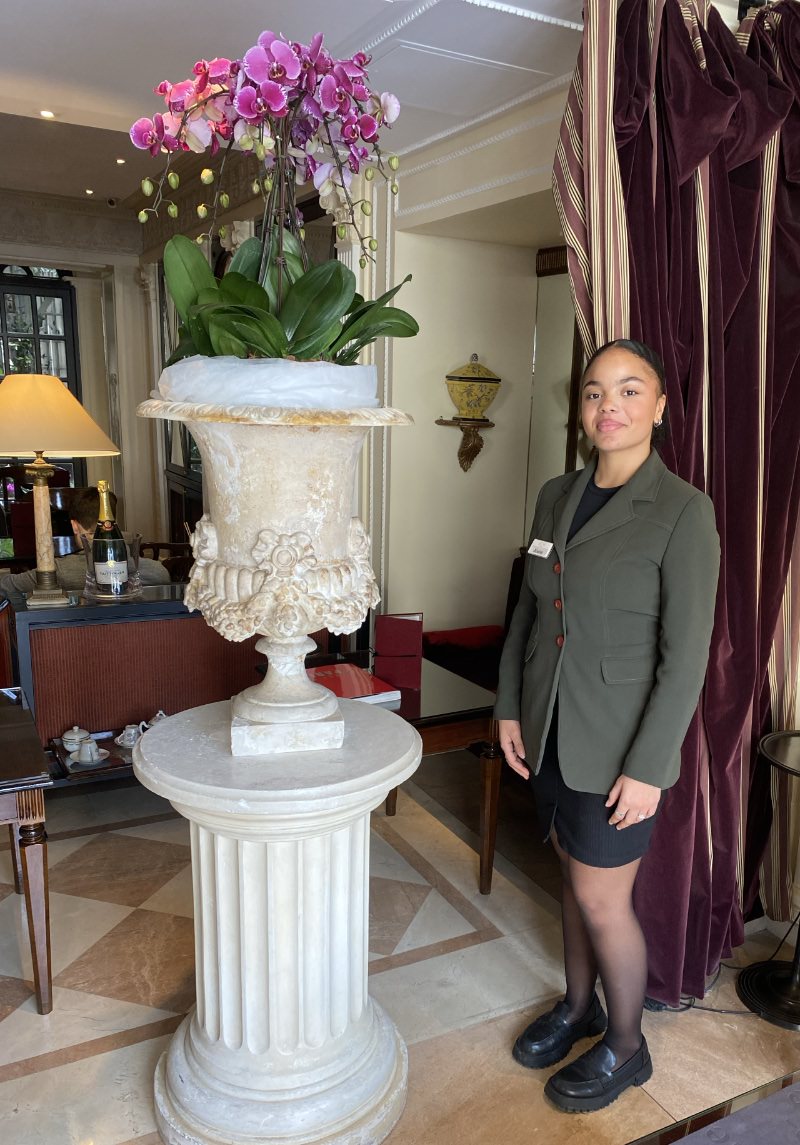 Meet our team - Jeanne M'Bemba Malanda of the Hotel des Grands Hommes