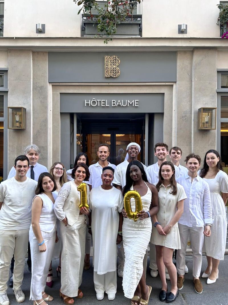 L'Hôtel Baume fête ses 10 ans !