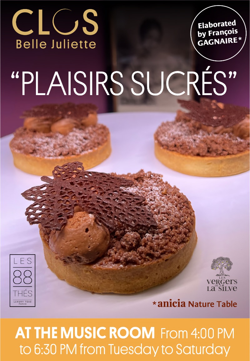 The 2024 Winter Tea Time at the Hotel Saint-André des Arts and Hotel & Spa la Belle Juliette