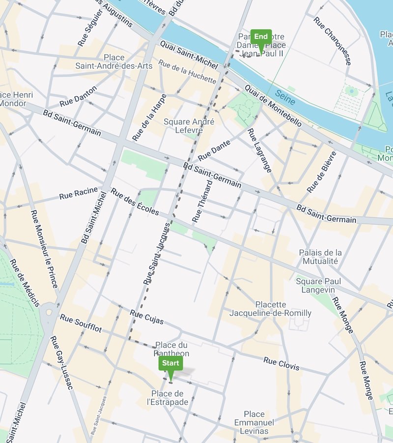 How to get to Notre-Dame from our hotels (in just a few minutes!)