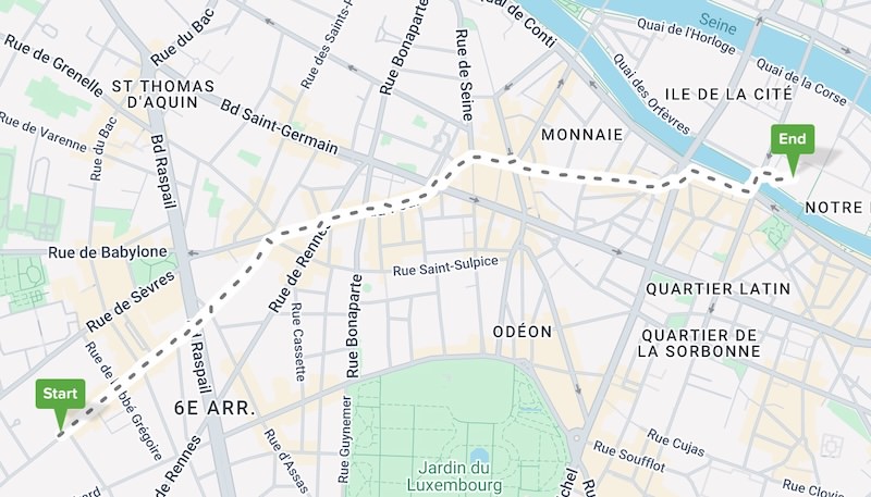 How to get to Notre-Dame from our hotels (in just a few minutes!)