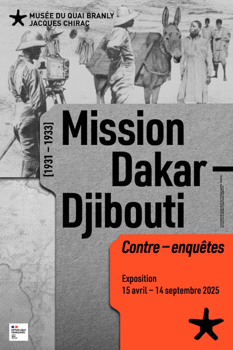 Exposition Mission Dakar-Djibouti au Musée Quai Branly jusqu'au 14 septembre 2025
