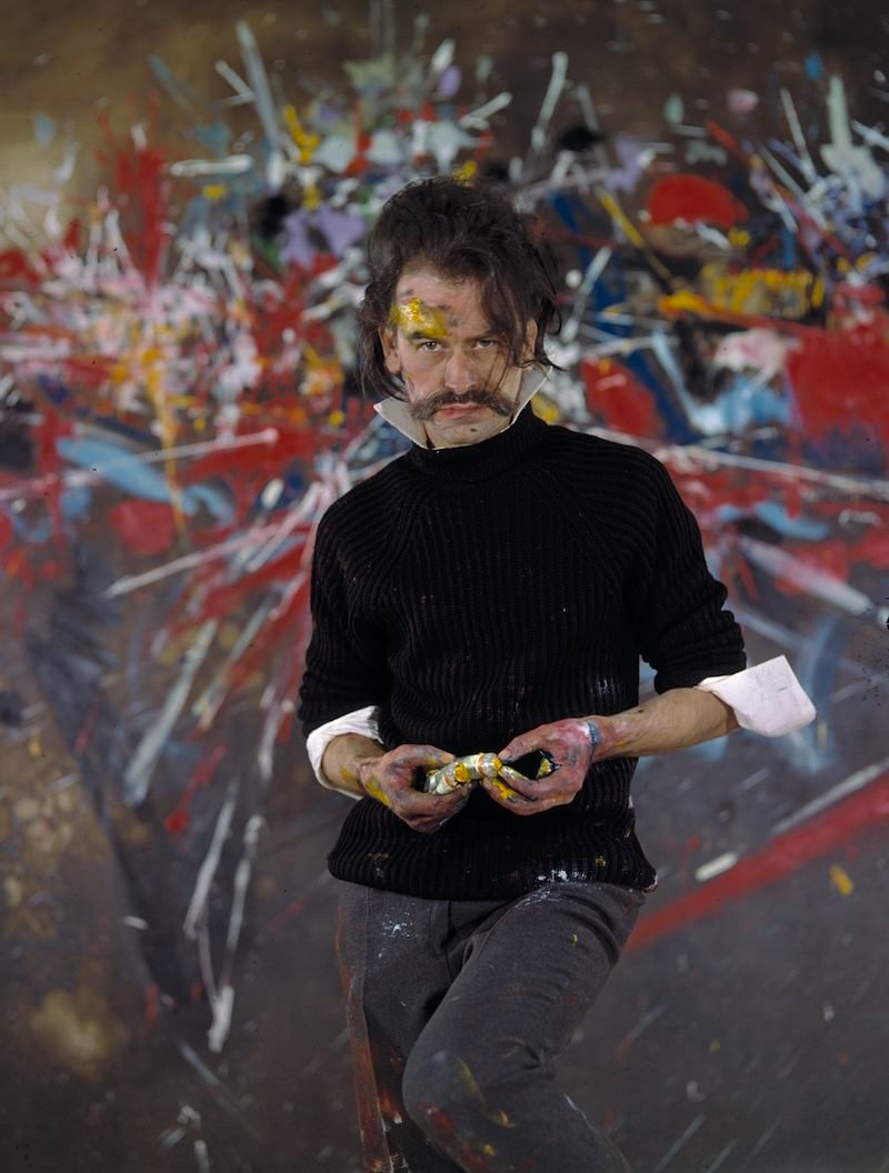 Exposition Georges Mathieu à la Monnaie de Paris jusqu'au 7 septembre 2025